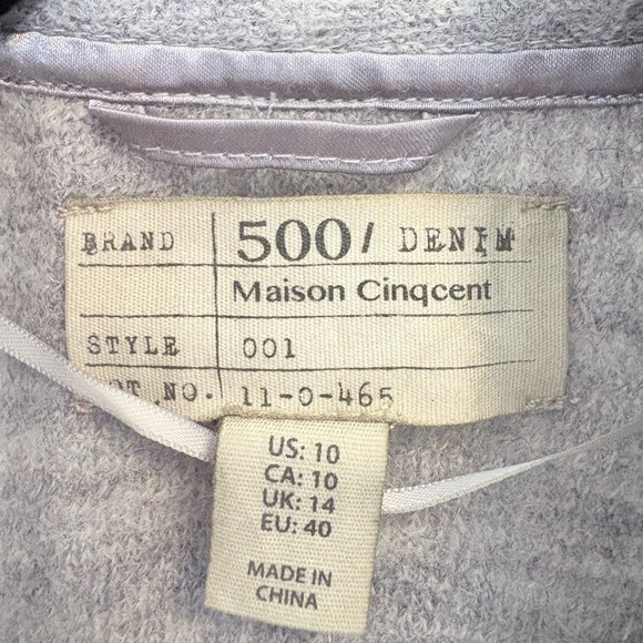 Elegant Women's Light Gray Open Cardigan - Picture 2 of 4